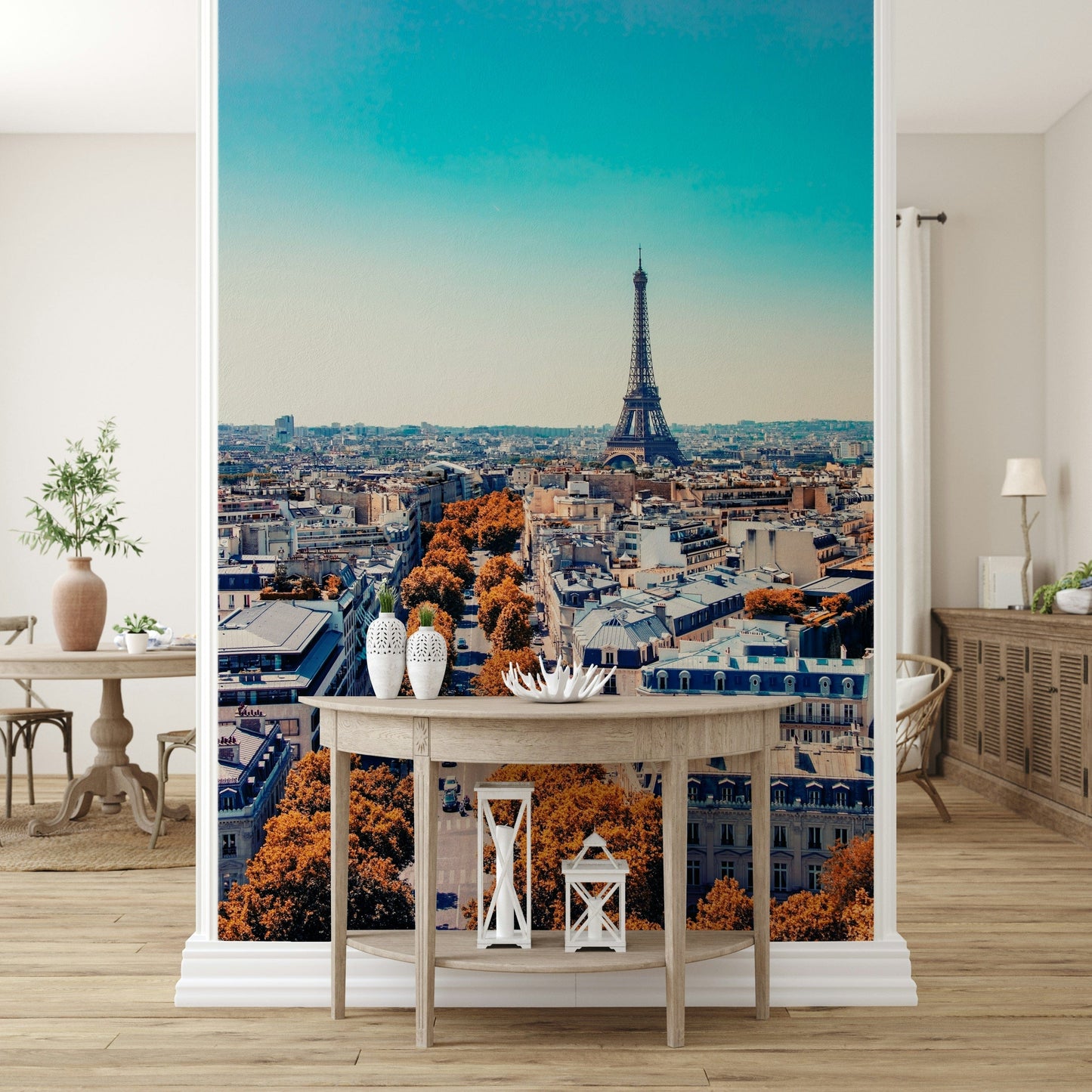 Fall in Paris Wall Mural