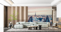 Eiffel Tower View Wall Mural
