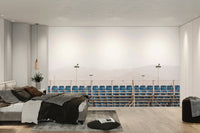 A serene Red Sea coast wall mural for your decor.

