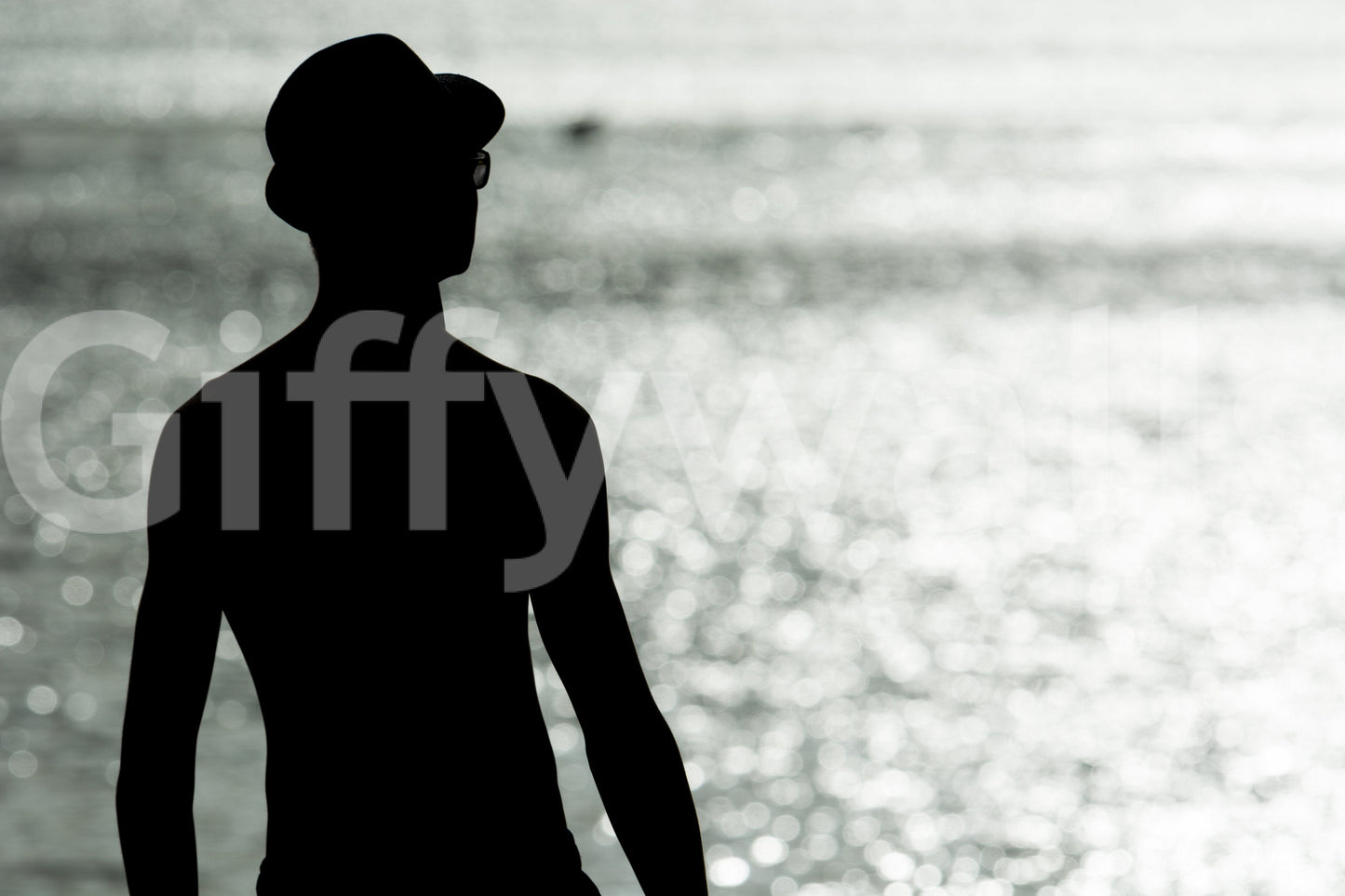 A high-quality serene ocean wall mural for walls.

