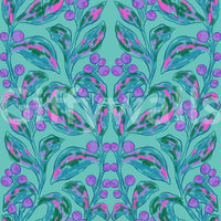 Electric Berries and Bloom Wallpaper⁠