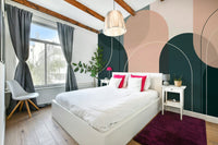 Subtle arch design for bedrooms

