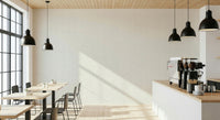 Contemporary wallpaper mural with delicate line artwork