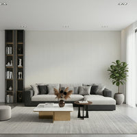 Abstract beige wall covering with thin white lines