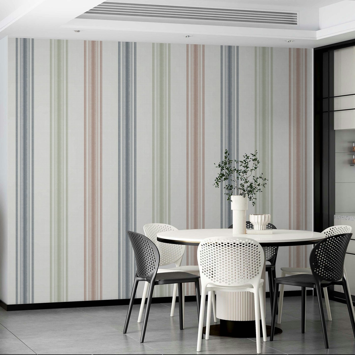 Classic country stripes wallpaper for walls
