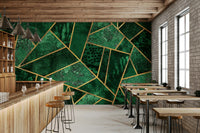 A serene modern pattern wall mural for your decor.