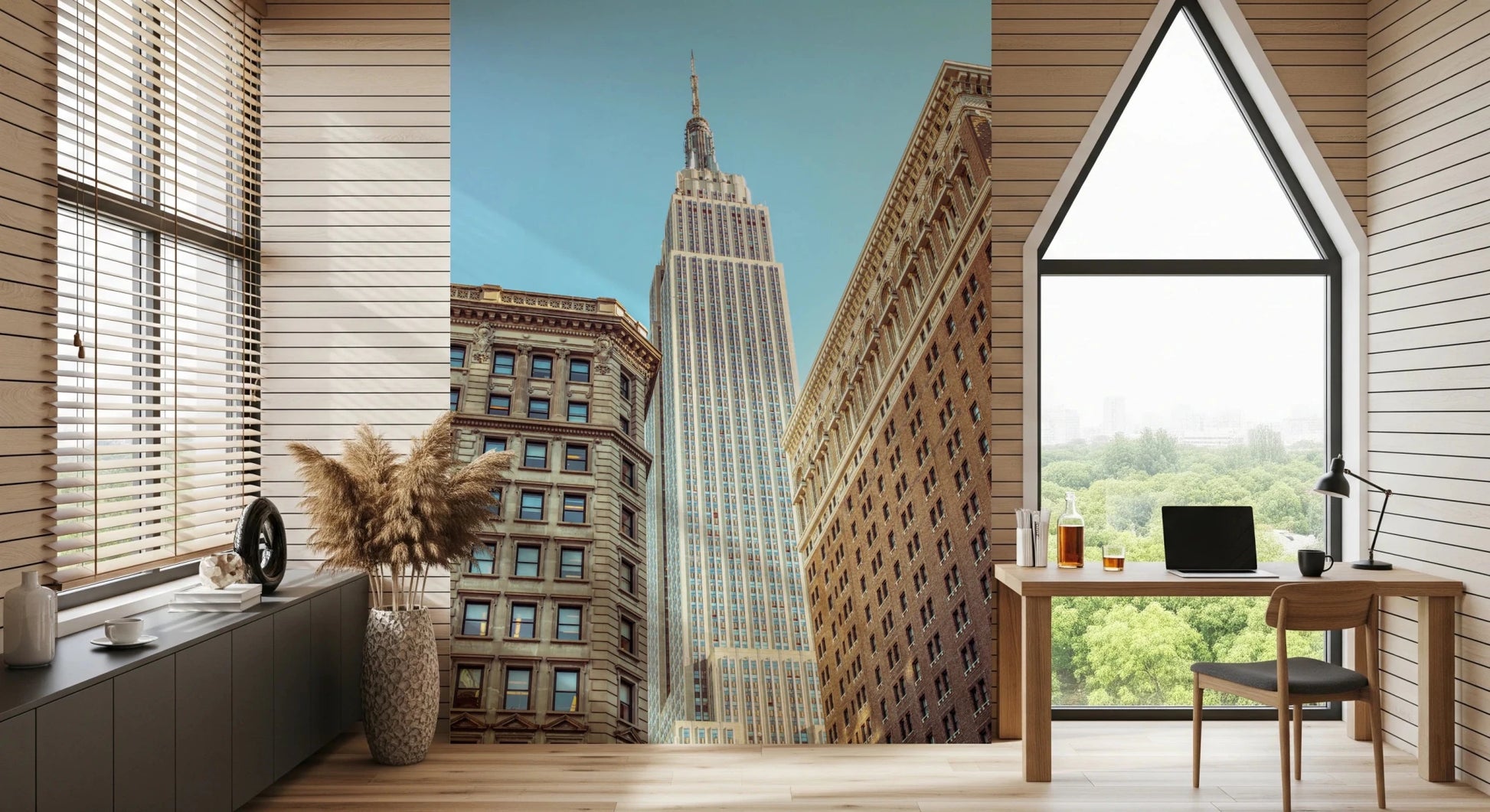 Empire State Rise Wall Mural