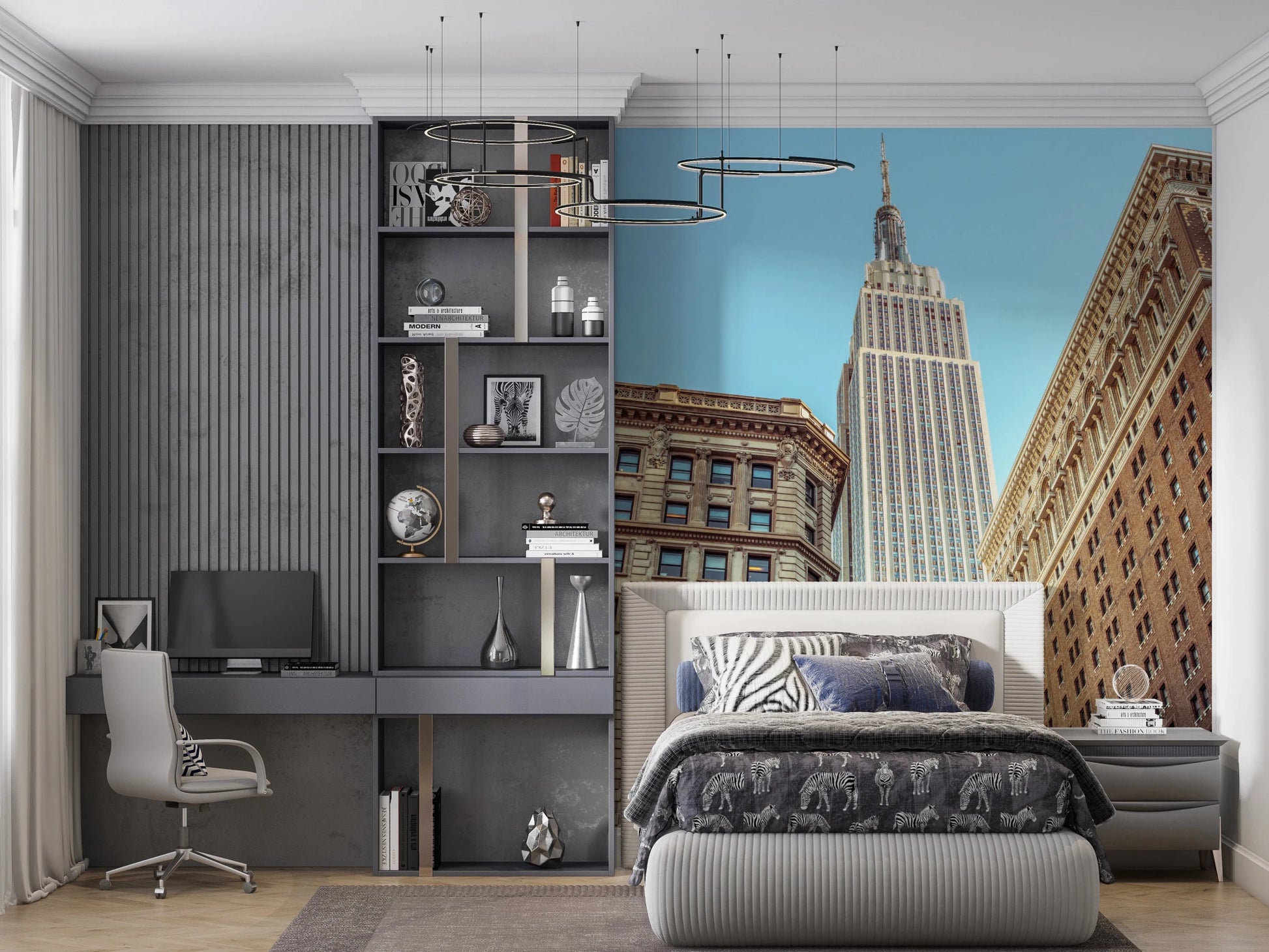 Empire State Rise Wall Mural