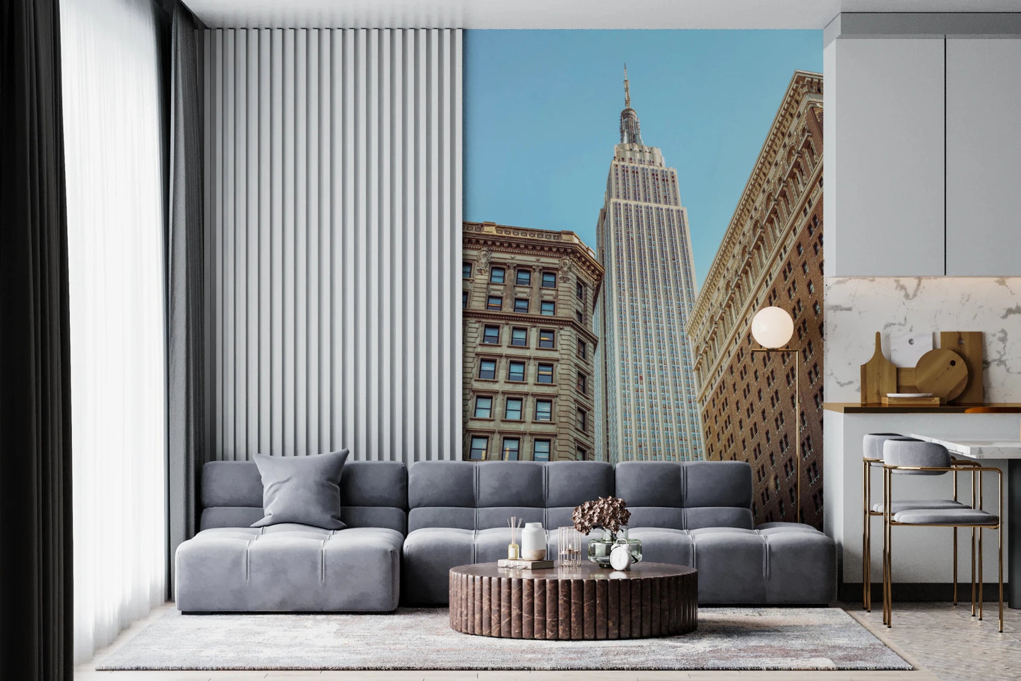 Empire State Rise Wall Mural