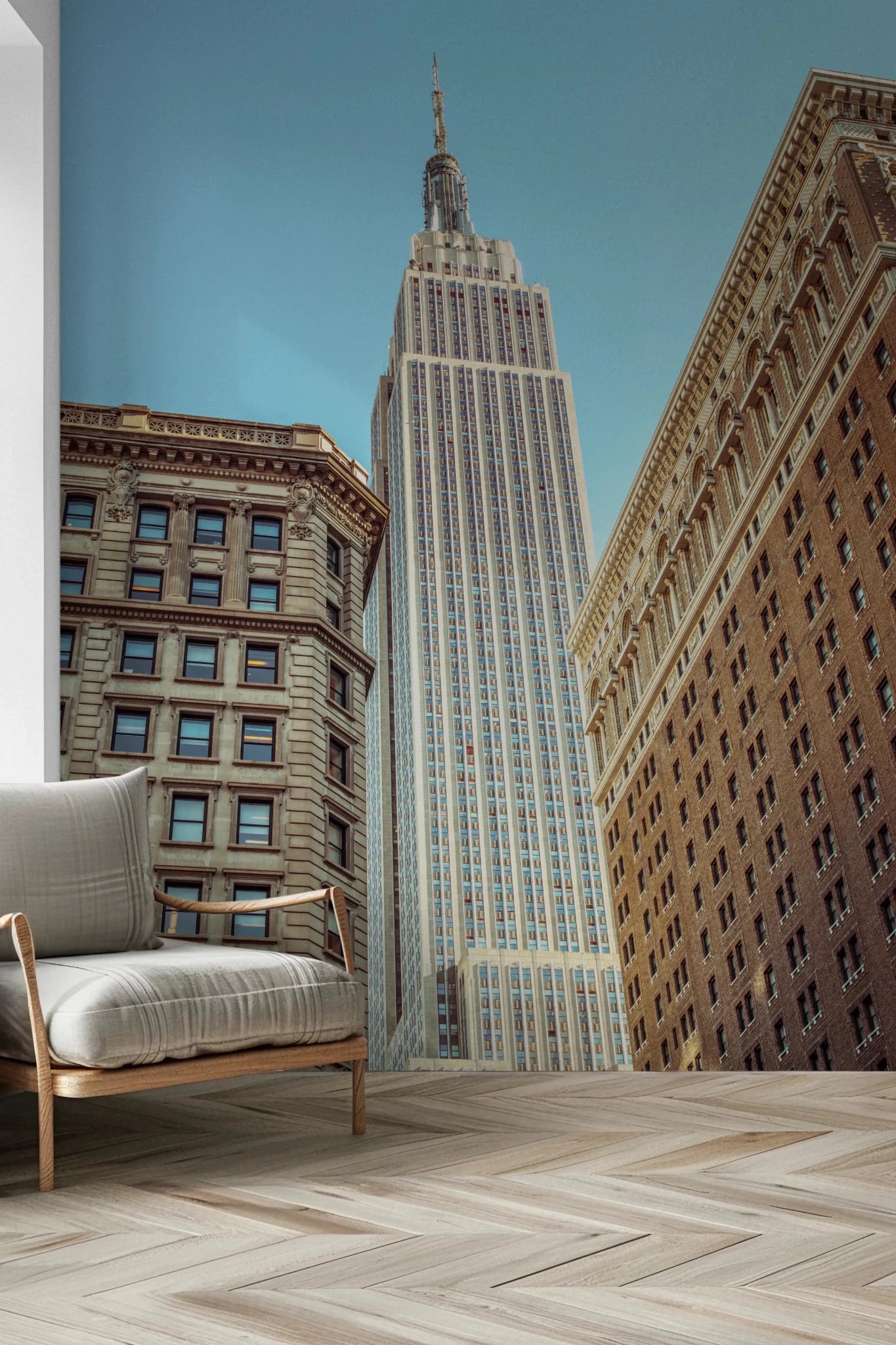 Empire State Rise Wall Mural