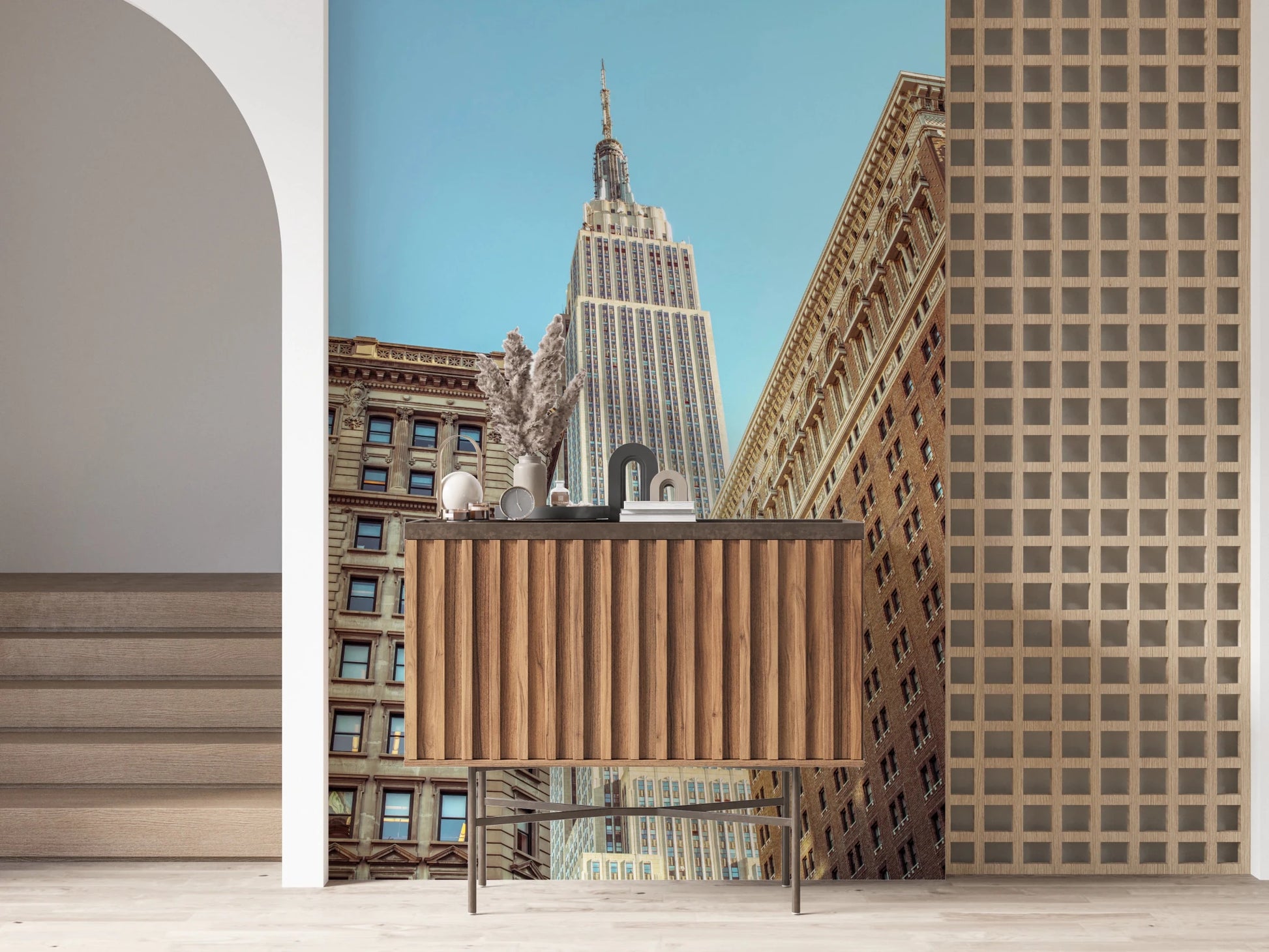 Empire State Rise Wall Mural