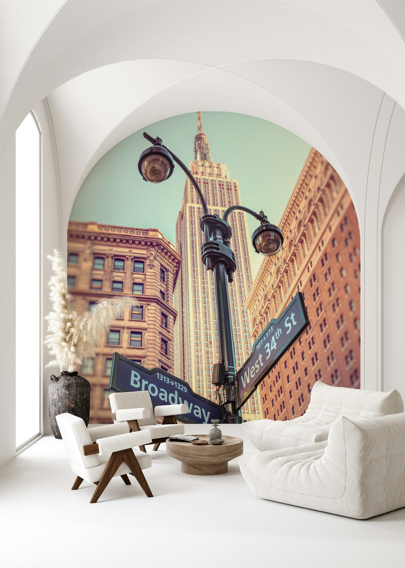 Stunning Broadway and West 34th Street wallpaper intersection majesty.