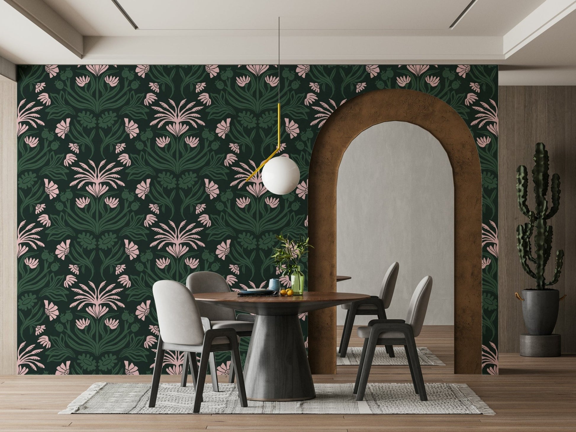 Easy-to-apply wallpaper adding elegance to your space

