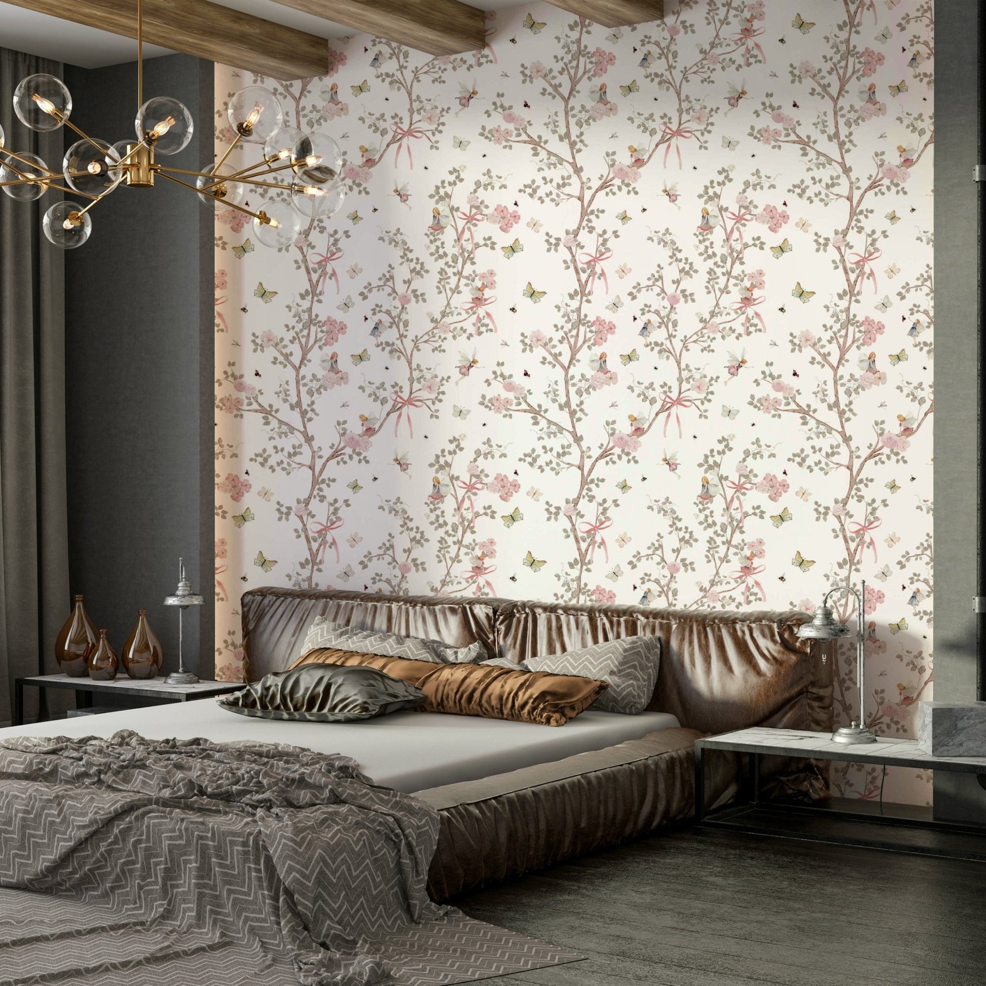 fairy-tale-themed wall decor

