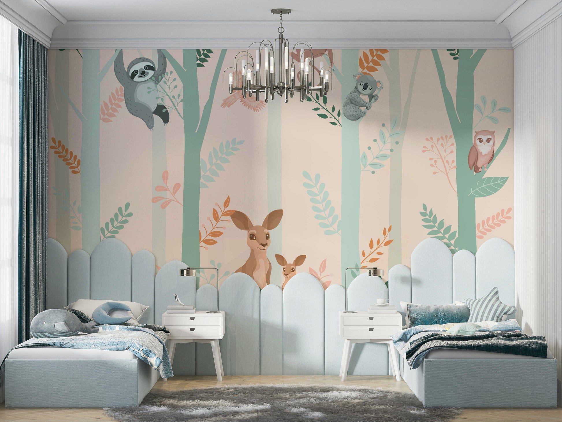 The image feels peaceful and restful.

