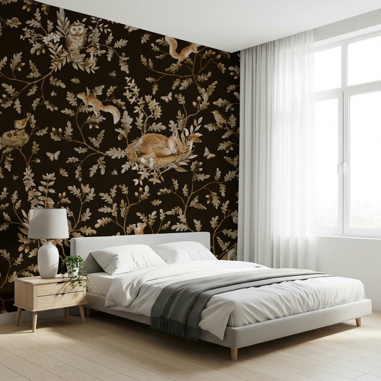 Enchanted Forest Naps Wall Mural