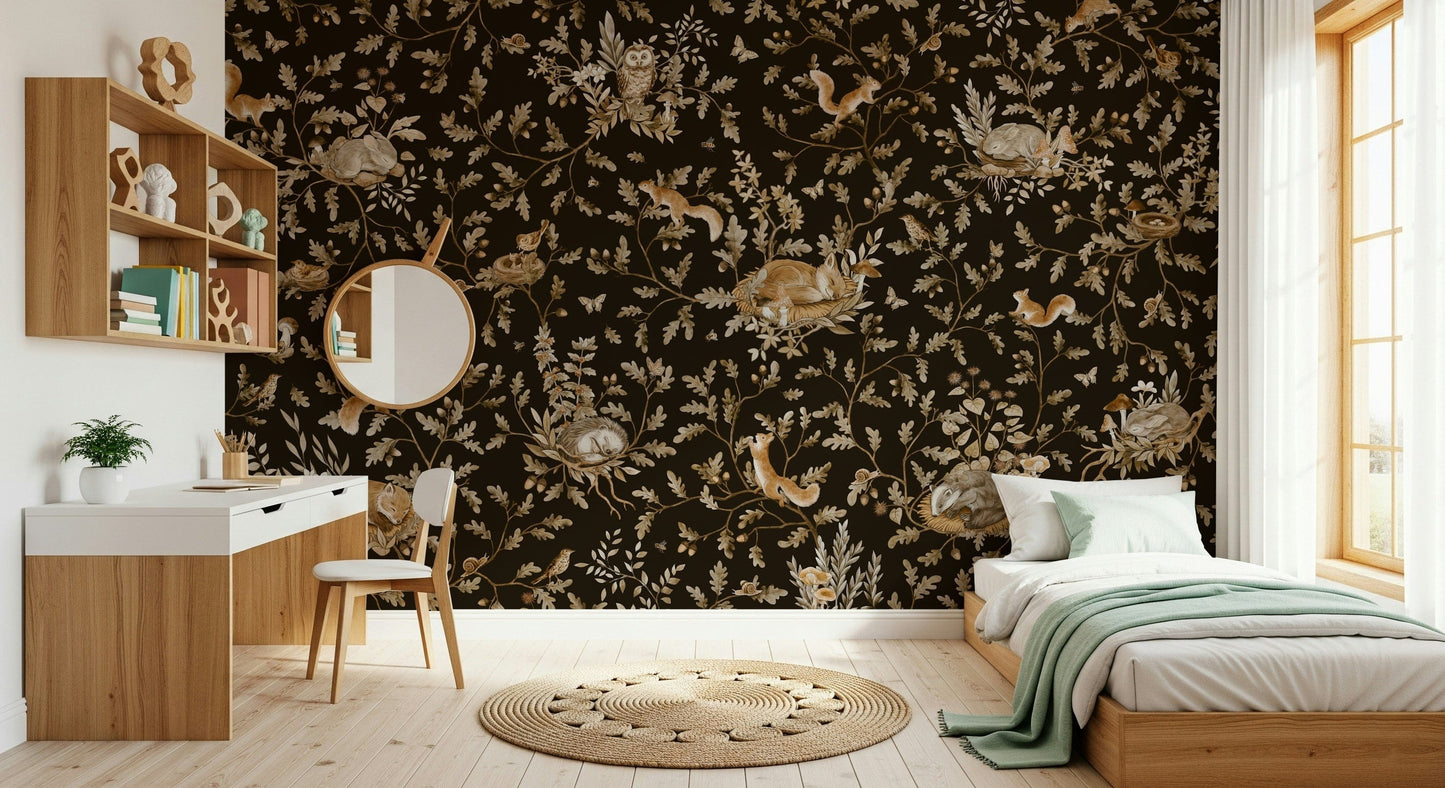 Enchanted Forest Naps Wall Mural