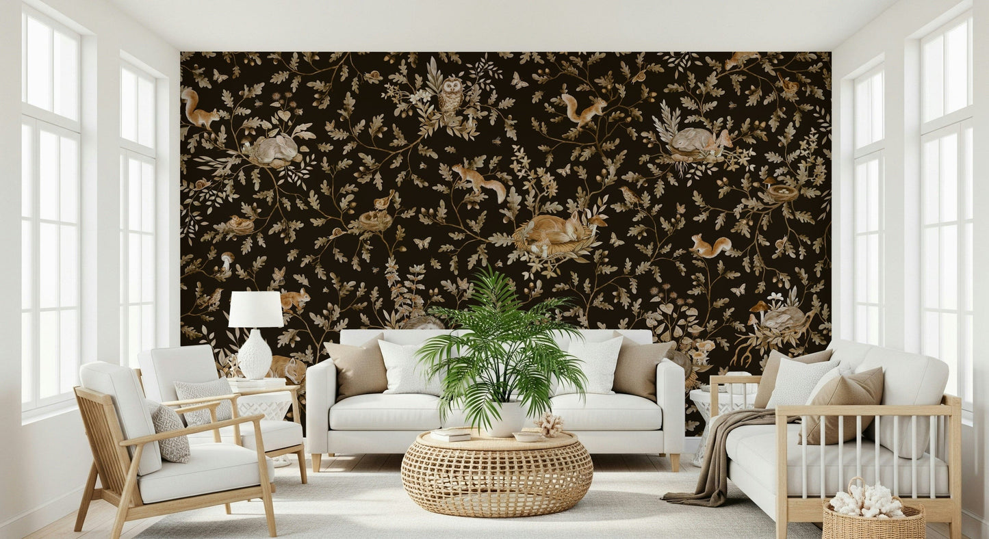 Enchanted Forest Naps Wall Mural