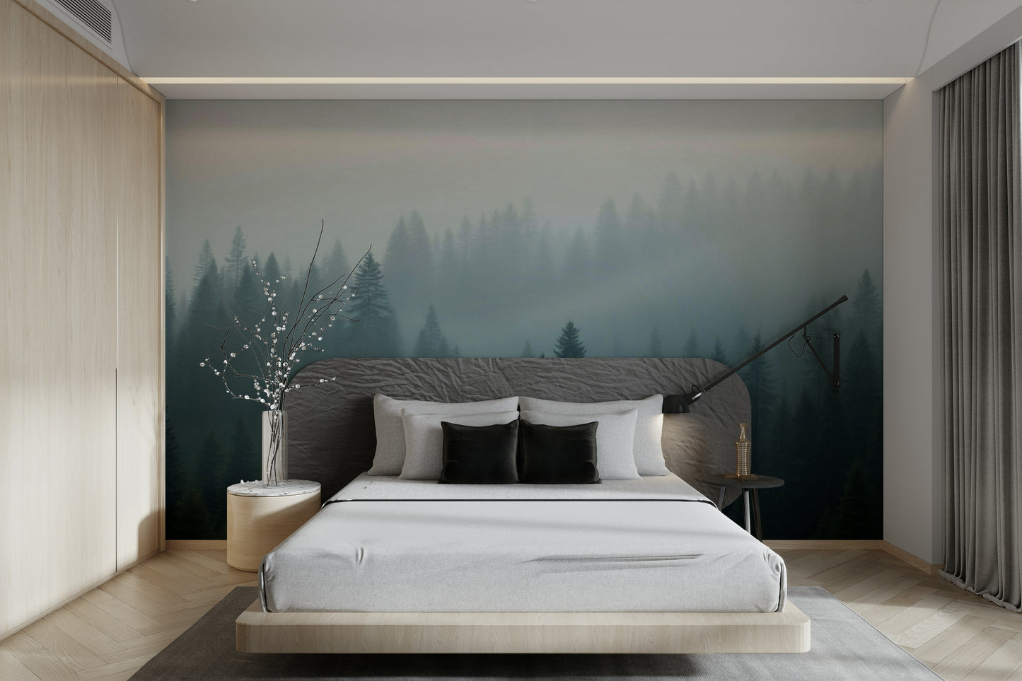 Dreamy enchanted forest wallpaper

