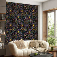 Enchanted Garden wallpaper bringing the magic of nature into your home.

