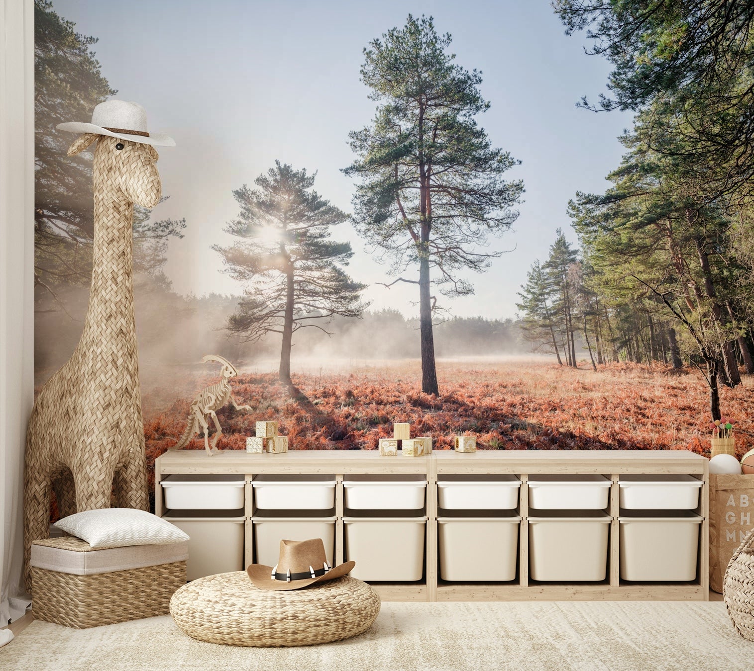 Peaceful escape aesthetic.

