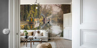 Riverbank tree wallpaper for walls

