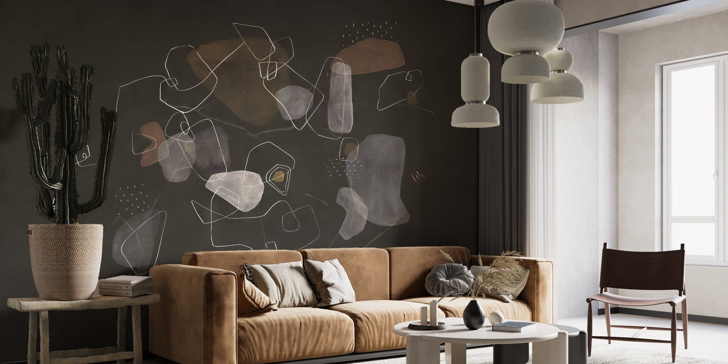 Enigmatic Cosmic Wall Mural - Giffywalls