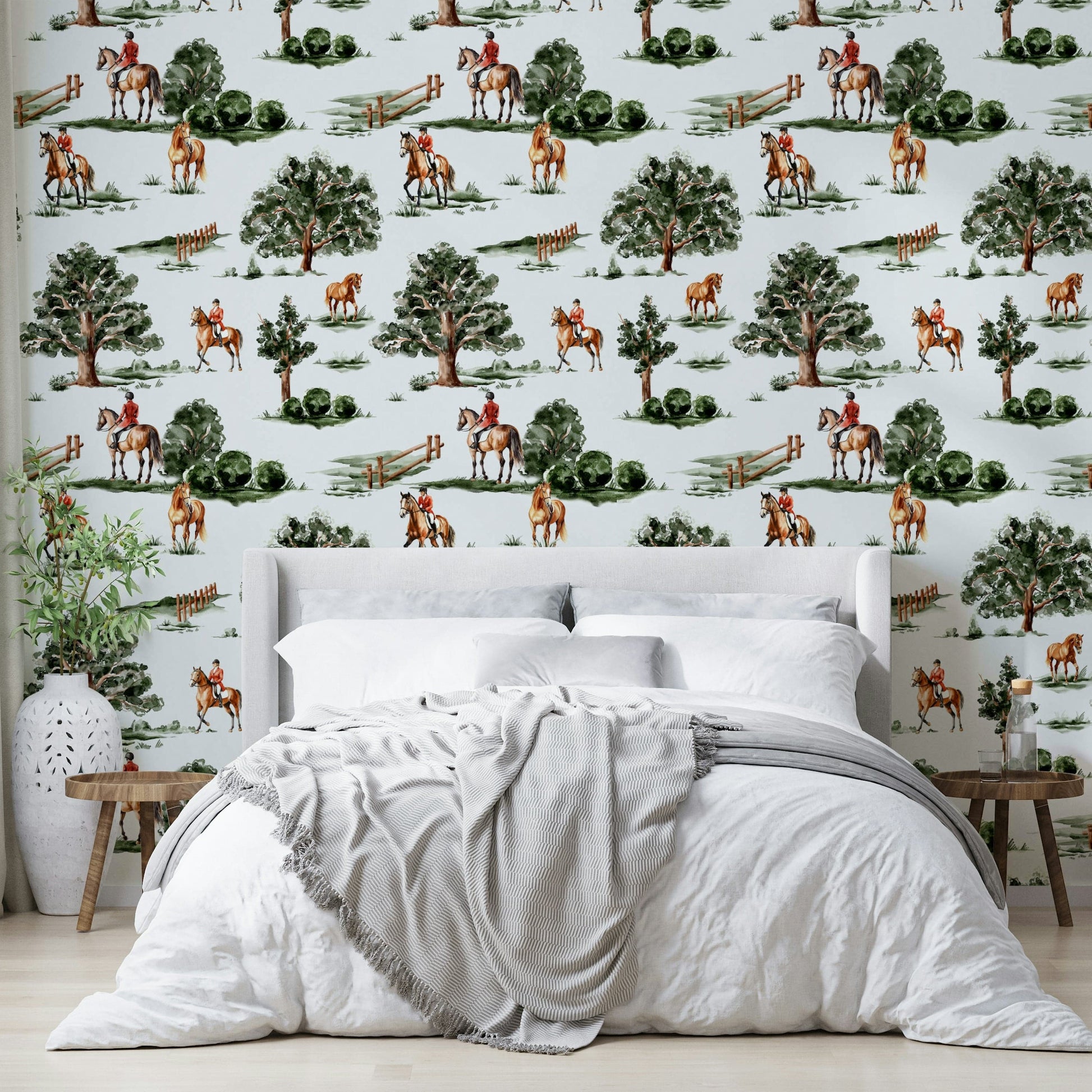 A wall covering with a rich, classic feel.

