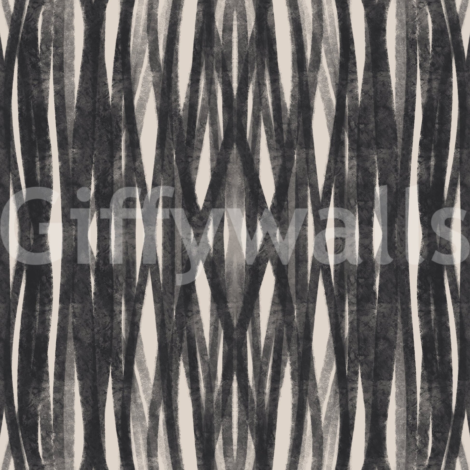 Elegant woven wallpaper in charcoal for home decor

