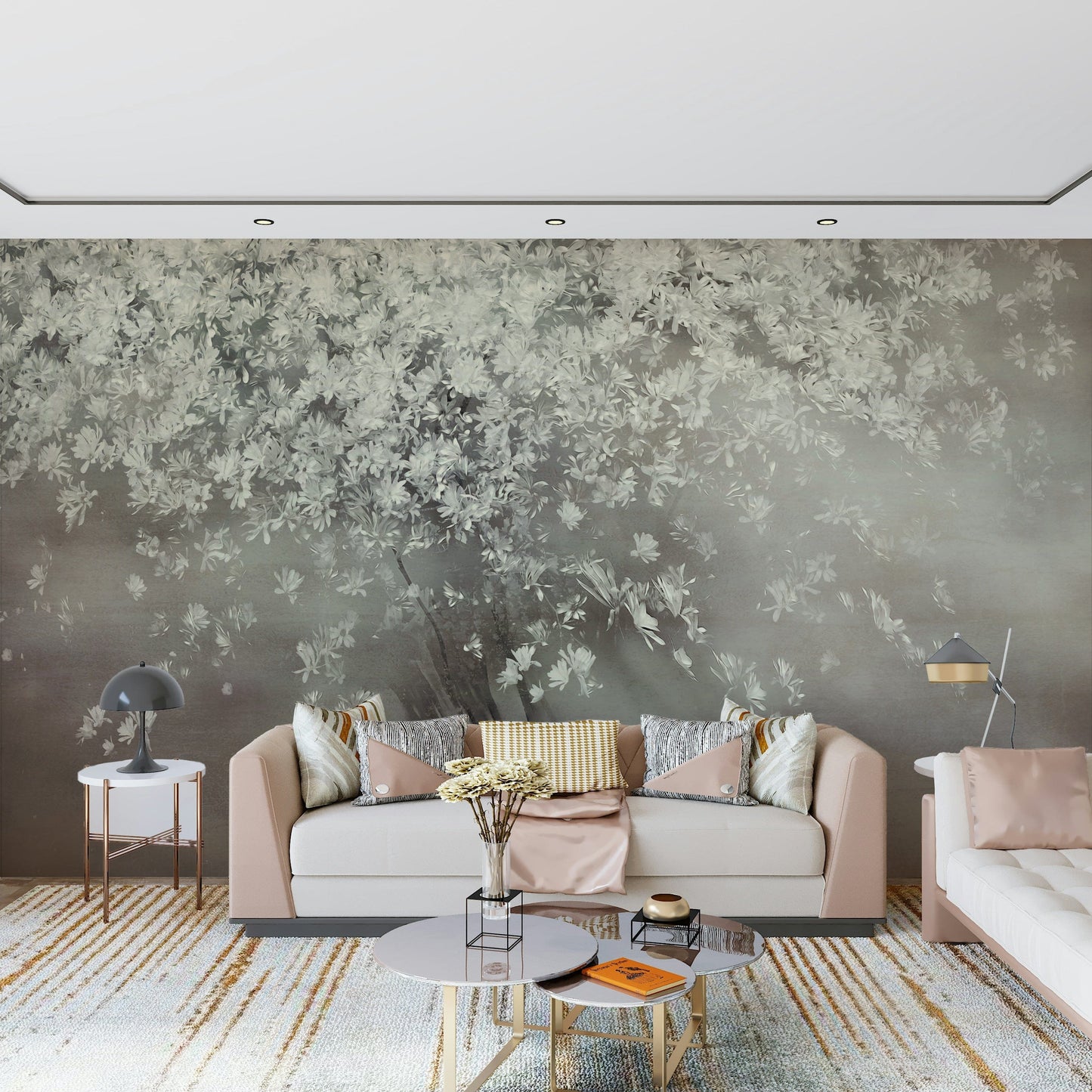 Ethereal Bloom Tree Wall Mural -2049310
