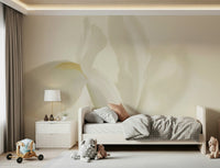 A serene subtle petal wall mural for your decor.

