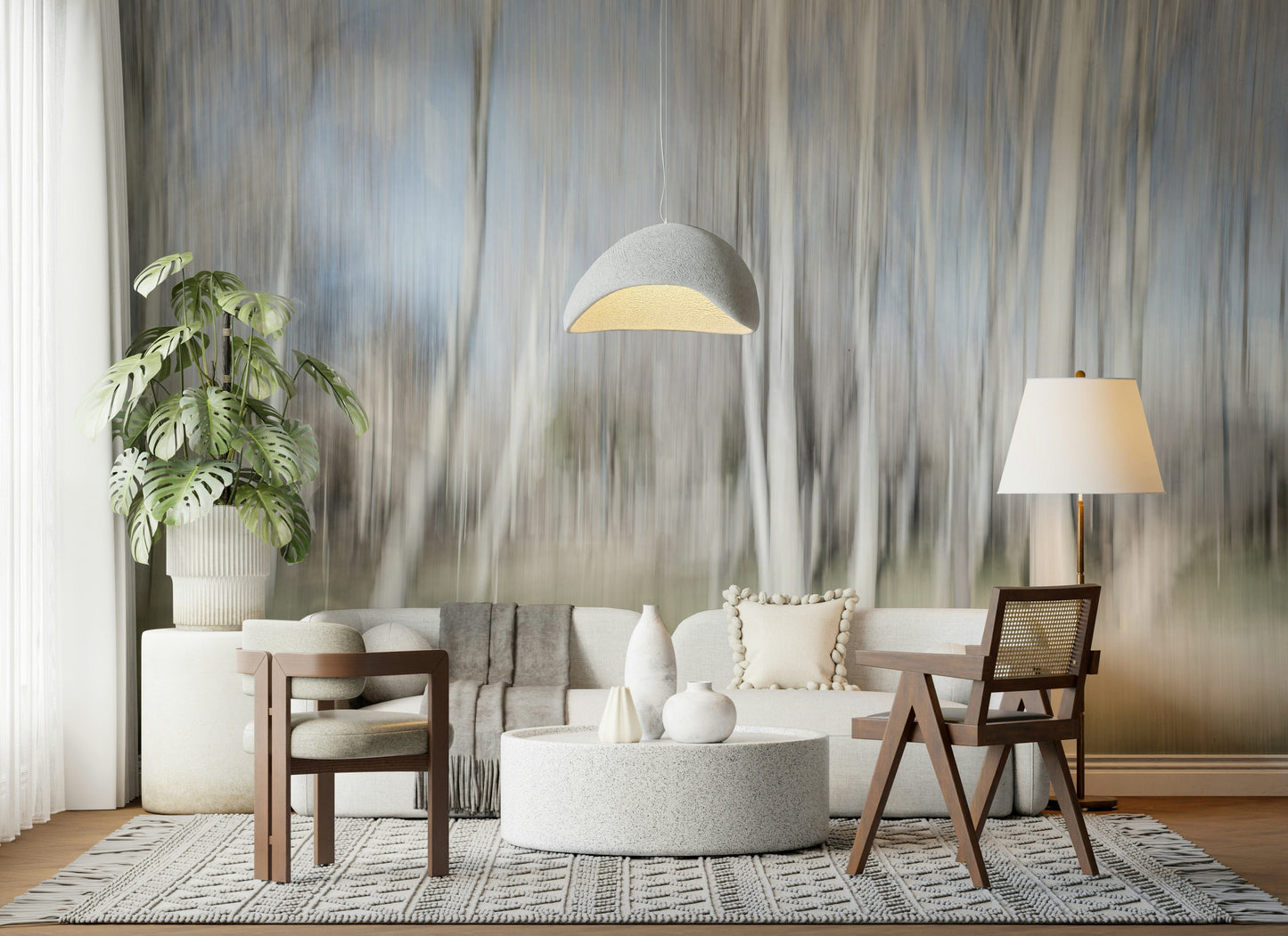 Ethereal Forest Light Wall Mural -2682331