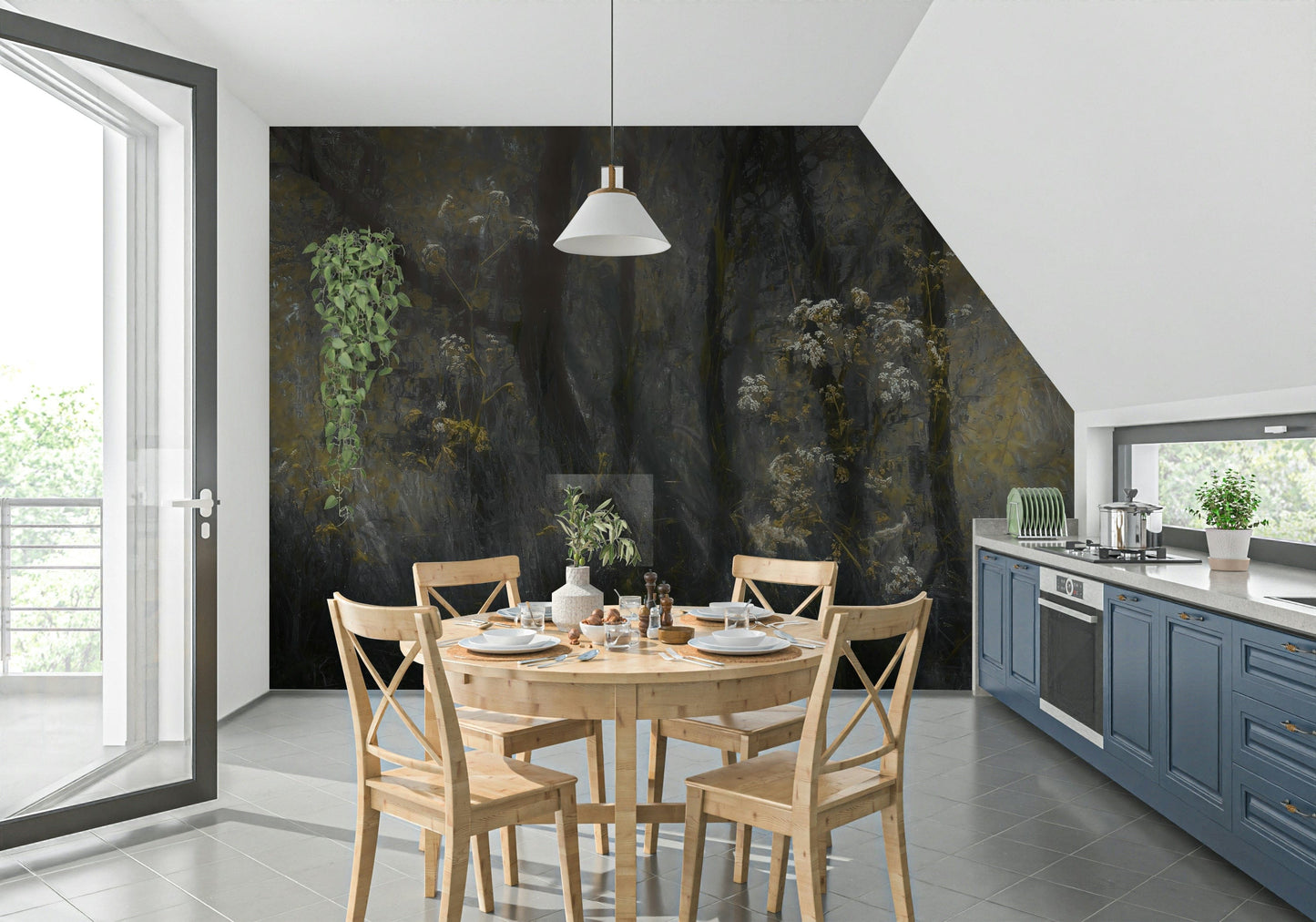 Ethereal Forest Whisper Wall Mural- same uploaded GD5607