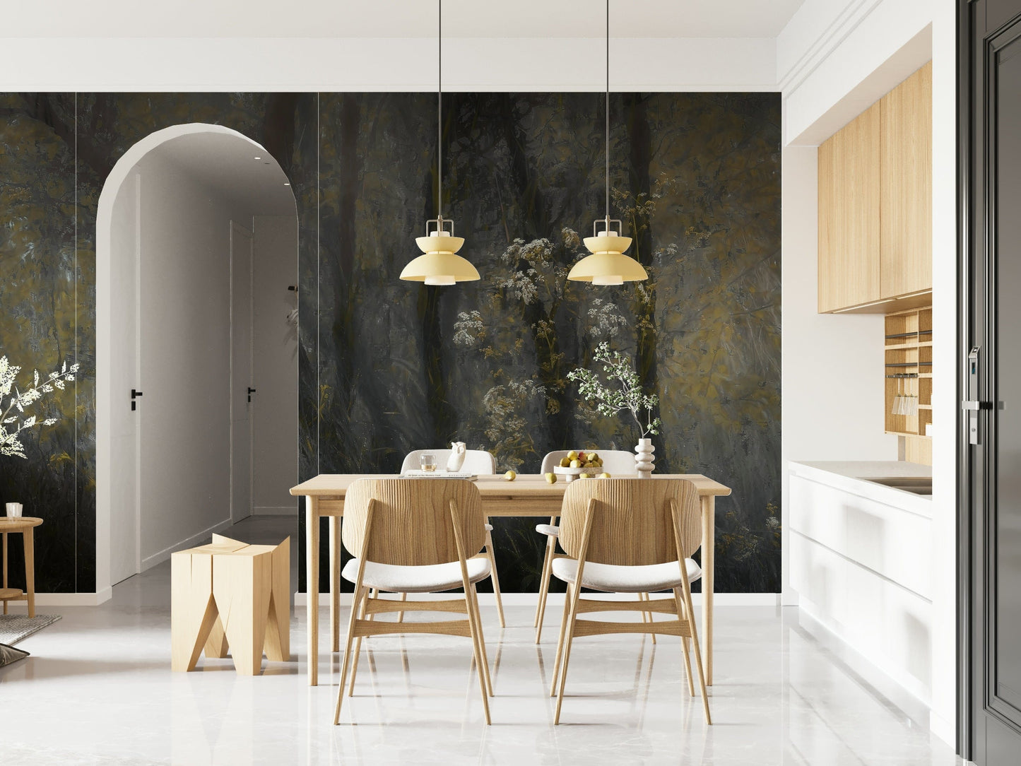 Ethereal Forest Whisper Wall Mural- same uploaded GD5607