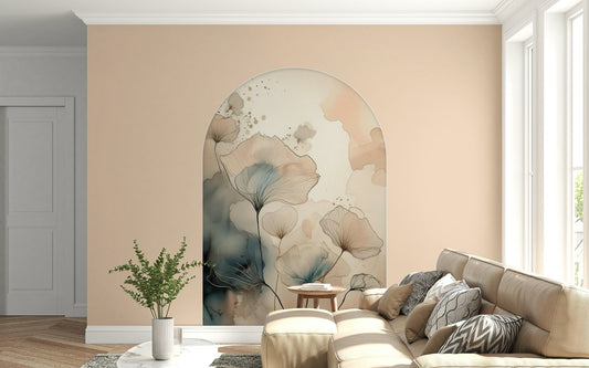 Ethereal Garden Archway Wall Mural