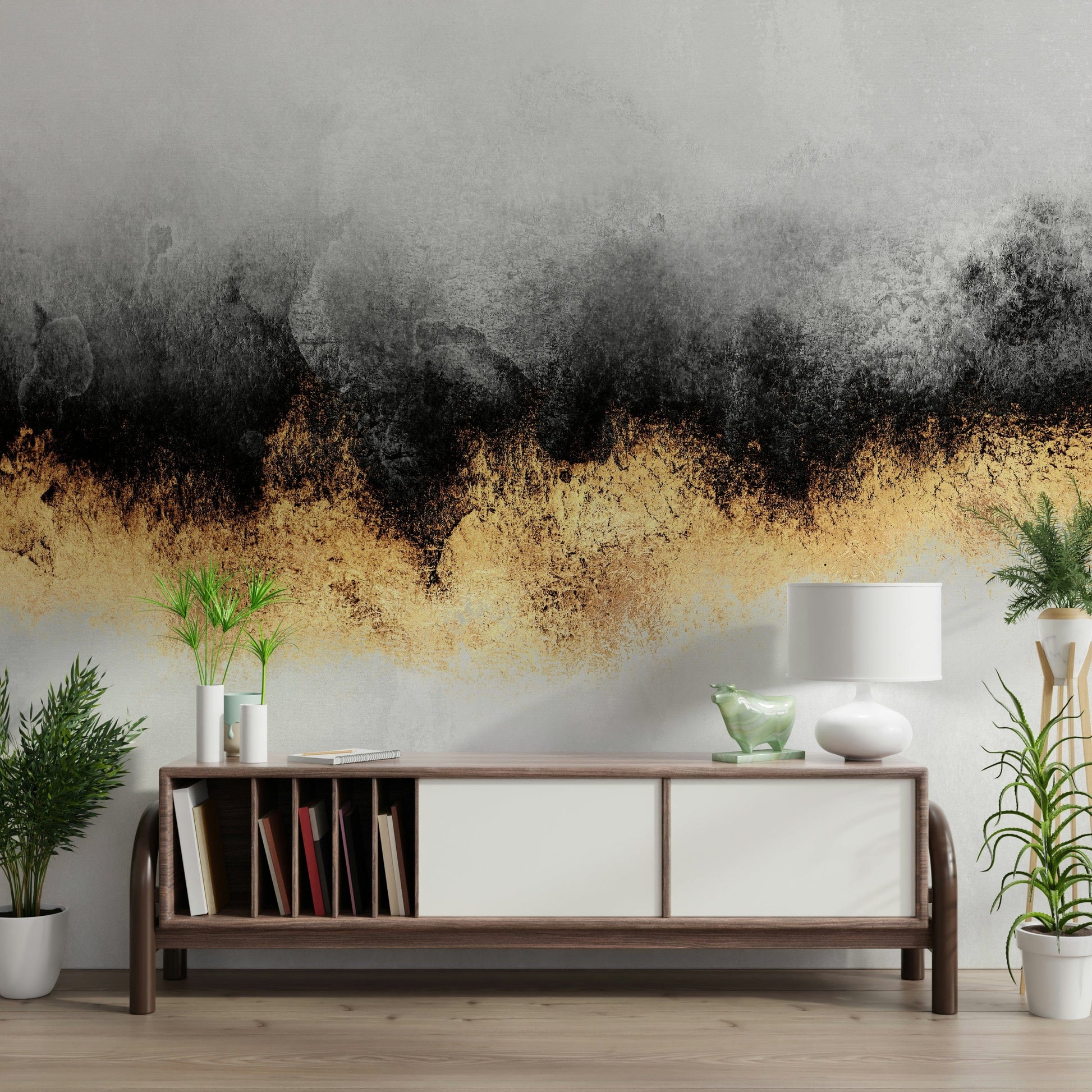 A classic abstract design wallpaper for walls.