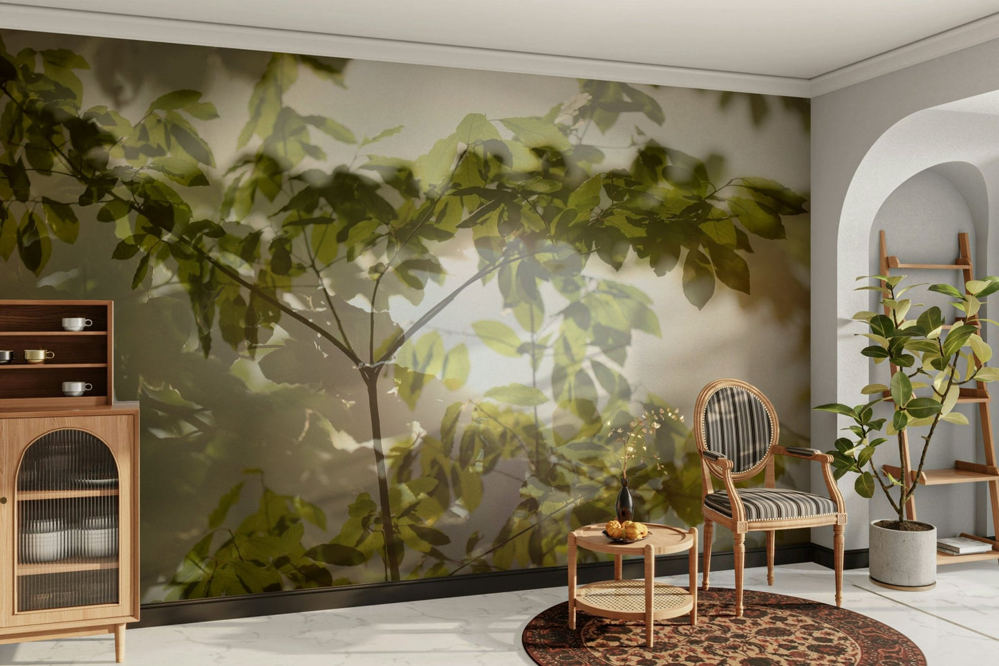 Abstract interpretation of layered leaves
