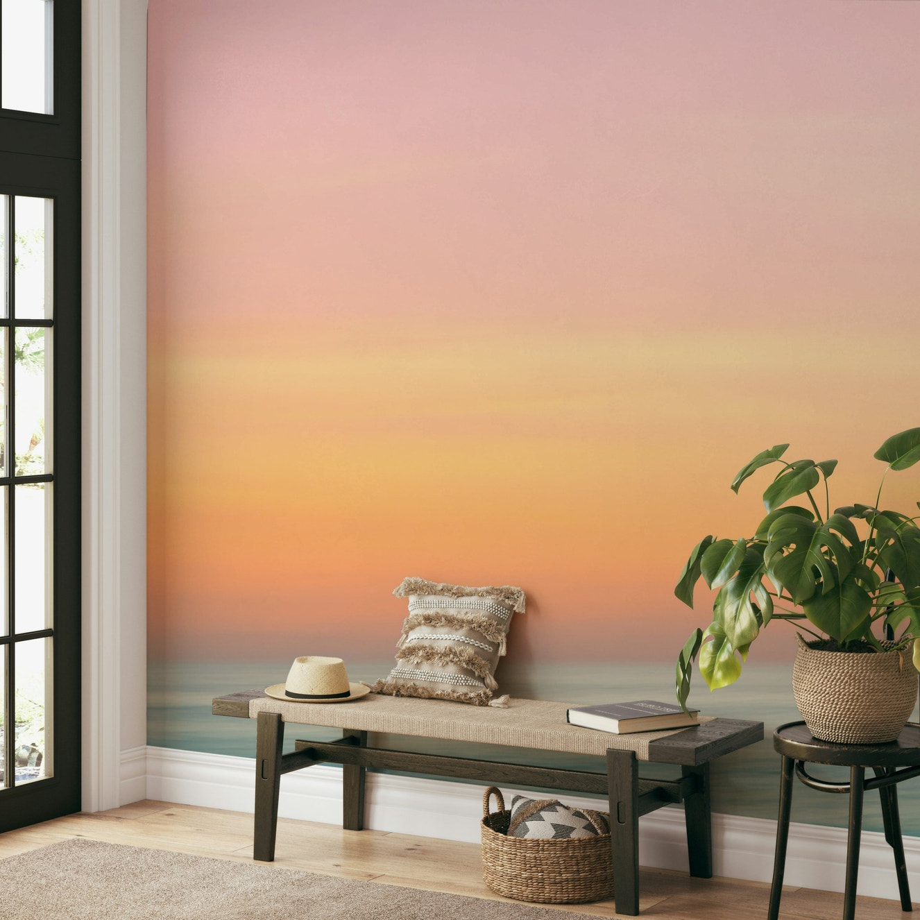 Creates a calming atmosphere

