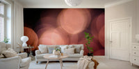 A calming light reflection wallpaper mural that defines a space.

