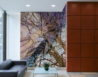 Water reflection wall mural
