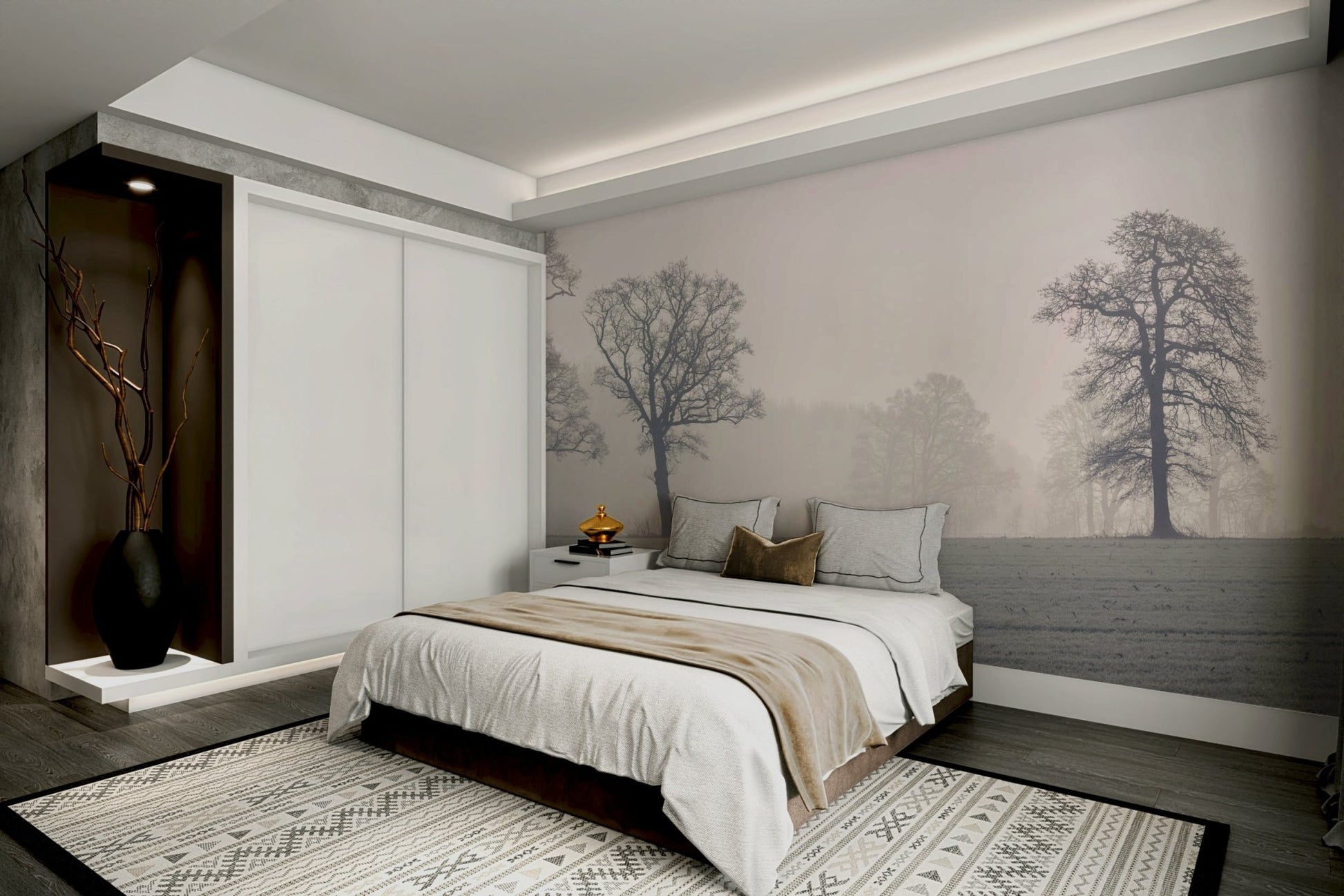 High-resolution image of a treescape.

