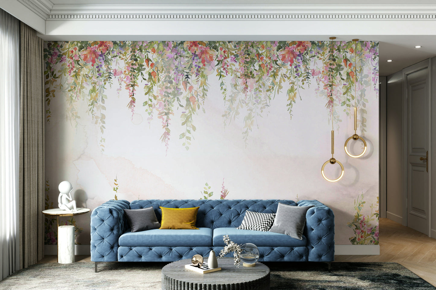 The image feels peaceful and restful.

