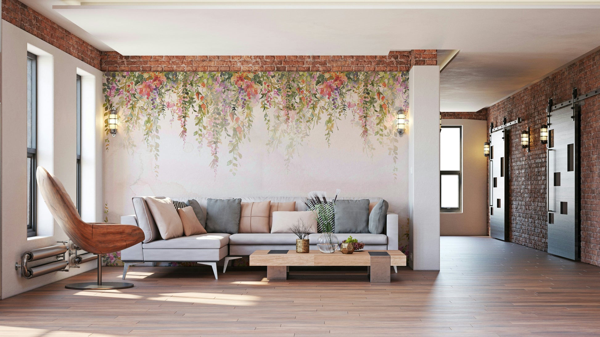 The design feels graceful and peaceful.

