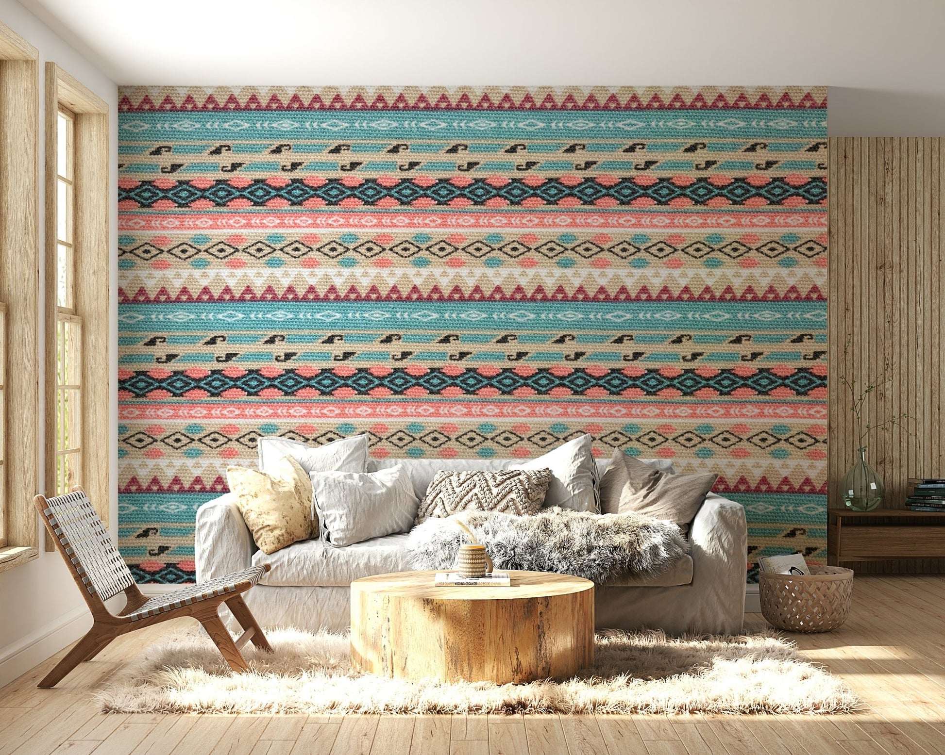 Seamless pattern for wall application.

