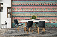 Intricate patterns inspired by hand-woven textiles.

