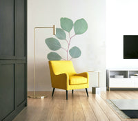 Serene eucalyptus design wall mural for a peaceful room.

