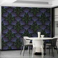 Moody floral wallpaper for walls
