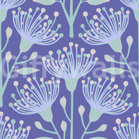 Subtle botanical wallpaper for interiors
