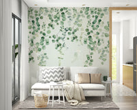 Nature-inspired eucalyptus wall art

