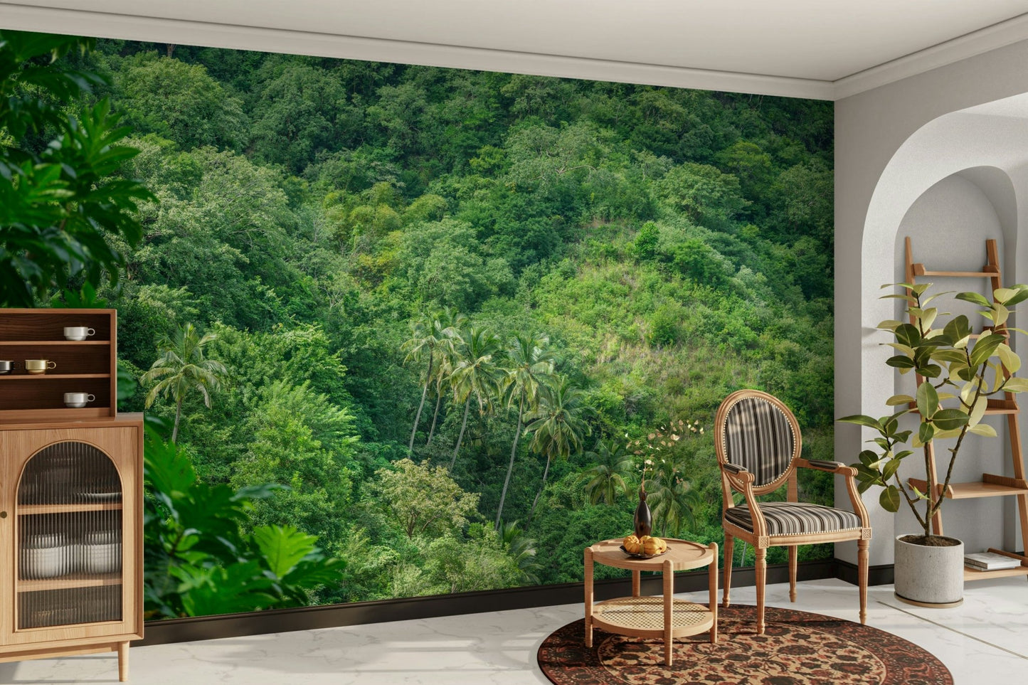 Evergreen Forest Wall Mural.

